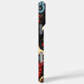 Wale stürzen im Meeresspiegel Case-Mate iPhone Hülle (Rückseite / Rechts)