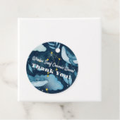 Wale surfen kosmische Wellen Blaue Sternbilder Geschenkanhänger (Beispiel)