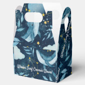 Wale surfen kosmische Wellen Blaue Sternbilder Geschenkschachtel (Geöffnet)