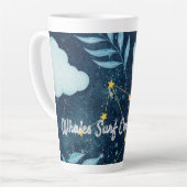 Wale surfen kosmische Wellen Blaue Sternbilder Milchtasse (Linke Ecke)