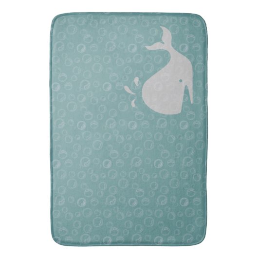 Wale und Blasen Badematte (Vorderseite Vertikal)