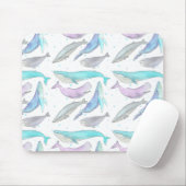 Wale und Blasen-Maus-Pad Mousepad (Mit Mouse)
