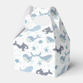 Wale und Killerwale Geschenkschachtel (Rückseite)