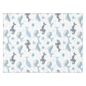 Wale und Killerwale Tischdecke (Vorderseite (Horizontal))