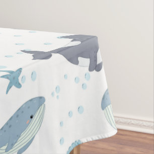 Wale und Killerwale Tischdecke