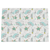 Wale und Schildkröten Große Geschenktüte (Vorderseite)