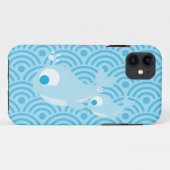 Wale und Waves Case-Mate iPhone Hülle (Rückseite (Horizontal))