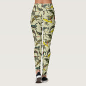 Wale und Wellen kühl Leggings (Rückseite)