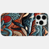 Wale unter den dynamischen Wellen Case-Mate iPhone Hülle (Rückseite (Horizontal))