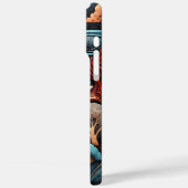 Wale unter den dynamischen Wellen Case-Mate iPhone Hülle (Rückseite / Links)