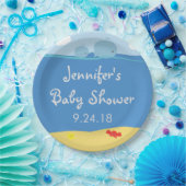 Wale unter den Sea Baby Shower Paper-Tellern Pappteller (Party)