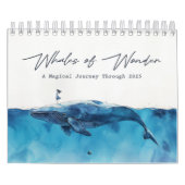 Wale von Wonder 2025 Kalender (Titelbild)