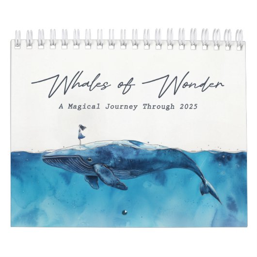 Wale von Wonder 2025 Kalender (Titelbild)