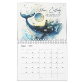 Wale von Wonder 2025 Kalender (Mär 2026)