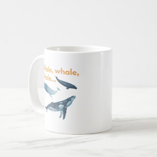 Wale, Wale, Wale Kaffeetasse (Vorderseite Links)