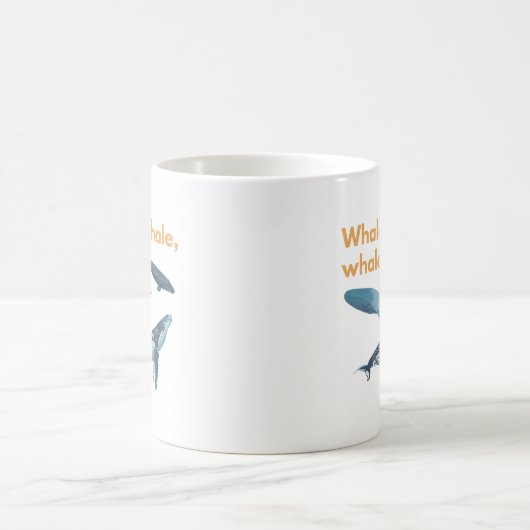 Wale, Wale, Wale Kaffeetasse (Mittel)