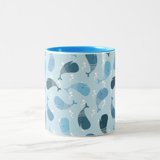 Wale Zweifarbige Tasse (Mittel)