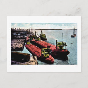 Walebacks bei Belle Isle, Michigan Postkarte