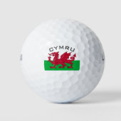 Walenflagge Golfball (Vorderseite)