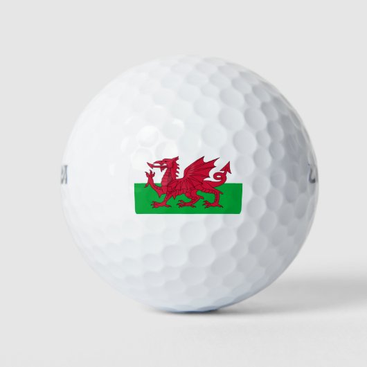 Walenflagge Golfball (Vorderseite)