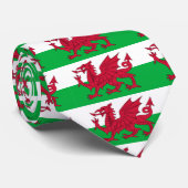 Walenflagge Krawatte (Gerollt)