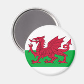 Walenflagge Magnet (Vorderseite/Rückseite)