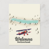 Walensee Schweiz Karte (Vorderseite)