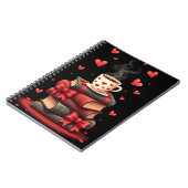 Walentiner Buchstapel Notizblock (Linke Seite)