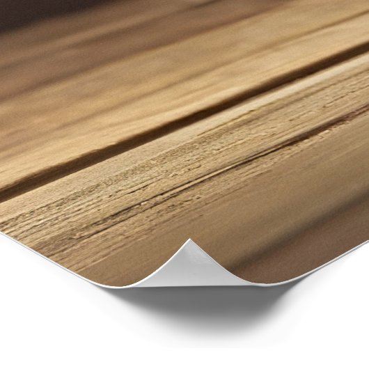 Walentiner Tagesdesign, Baumherz Poster (Ecke)