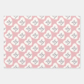 Walentiner-Tagesumschlagpapier Geschenkpapier Set (Vorderseite 3)