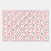 Walentiner-Tagesumschlagpapier Geschenkpapier Set (Vorderseite 2)