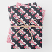 Walentiner-Tagesumschlagpapier Geschenkpapier Set (Beispiel)