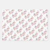 Walentiner-Tagesumschlagpapier Geschenkpapier Set (Vorderseite 2)