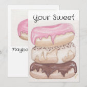 Walentinstapel Feiertagskarte (Vorne/Hinten)