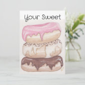 Walentinstapel Feiertagskarte (Stehend Vorderseite)