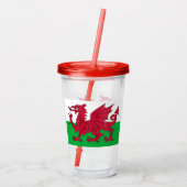 Wales Acryltrinkbecher (Rückseite)