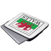 Wales Ärmel Laptopschutzhülle (Vorne Knopf)
