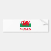 Wales Autoaufkleber (Vorne)