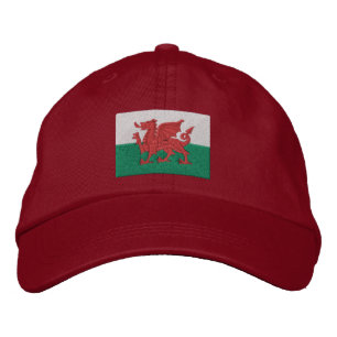 Wales Bestickte Baseballkappe