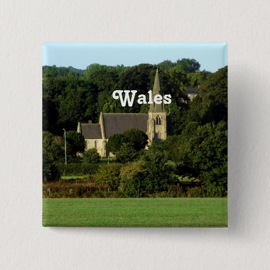 Wales Button (Vorderseite)
