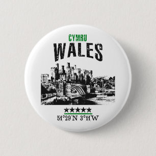 Wales Button