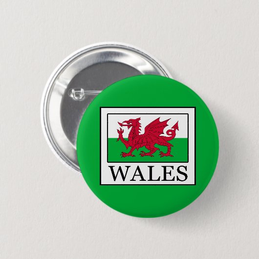 Wales Button (Vorne & Hinten)