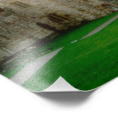 Wales, Caernarfon Burg, einer von Edwards 2 Fotodruck (Ecke)