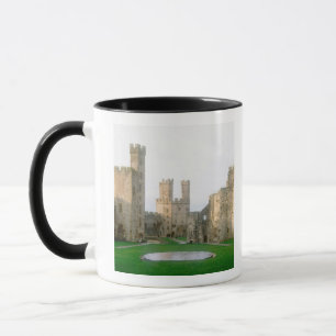 Wales, Caernarfon Castle, eine von Edwards 2 Tasse