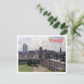 Wales - Cardiff - Postkarte (Stehend Vorderseite)