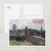 Wales - Cardiff - Postkarte (Vorne/Hinten)