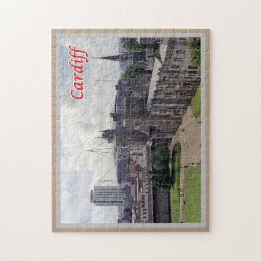 Wales - Cardiff - Puzzle (Vertikal)