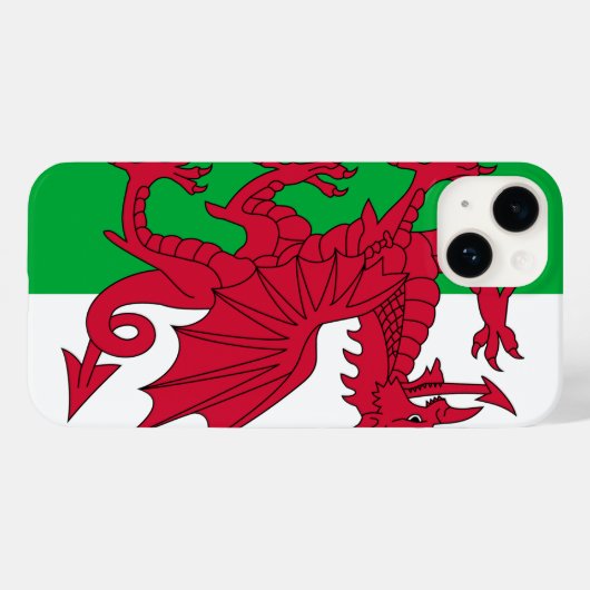 Wales Case-Mate iPhone Hülle (Rückseite (Horizontal))