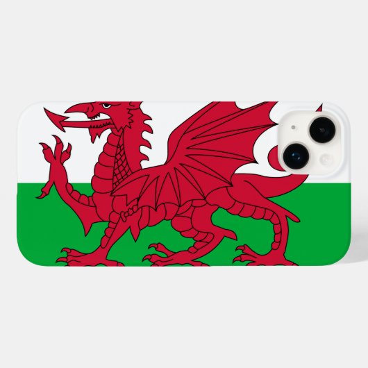 Wales Case-Mate iPhone Hülle (Rückseite (Horizontal))