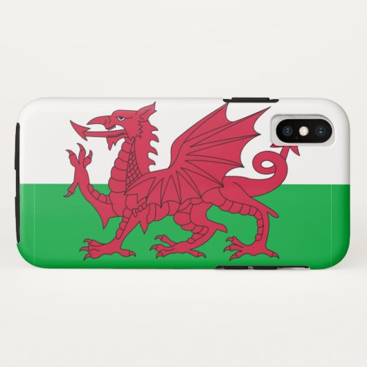 Wales Case-Mate iPhone Hülle (Rückseite (Horizontal))